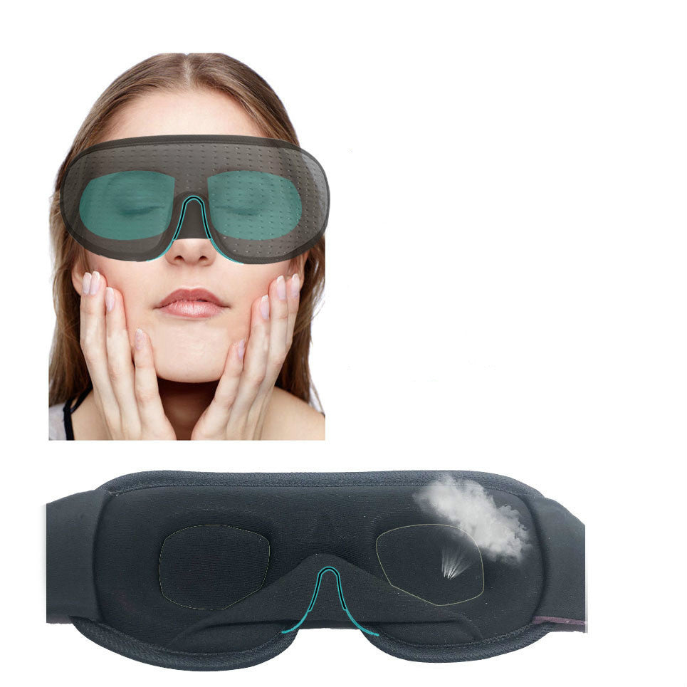 3D Breathable Blackout Stereo Sleep Relieve Fatigue Eye Mask